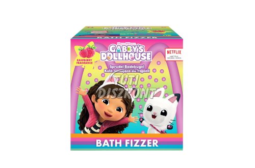 Gabby"s Dollhouse fürdőbomba 165g Málna, 165 g