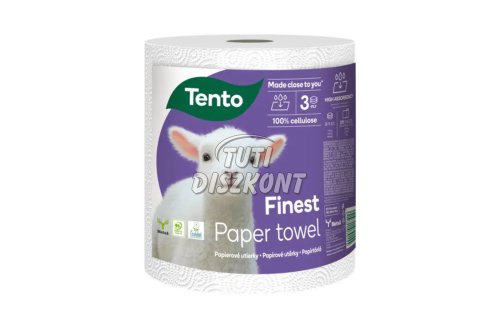 Tento kéztörlő 1 tek, 3 rtg Finest, 1 TEK