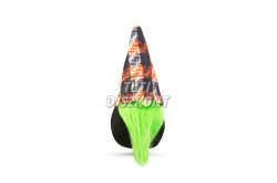 Halloween-i skandináv manó 16cm zöld 58136B, 1 DB