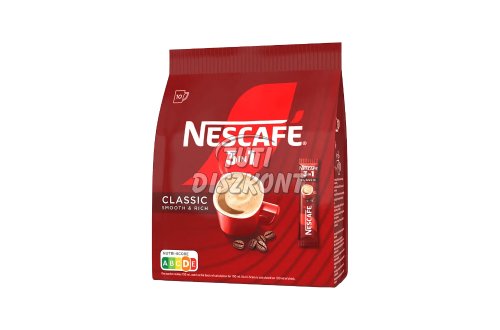 Nescafe ÚJ 3in1 classic 10*15,5gr, 155 g