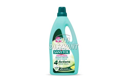 Sanytol 4Actions fertőtlenítő felülettisztító 1L, 1 l